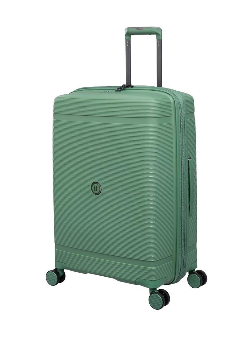 it Luggage it Luggage Bag Unanimous Set of 3 Pcs, Hard Case Polypropylene (PP) Material, Matching Color Suitcases, 8x360 Degree Spinner Wheels, Expandable Trolley, Telescopic Handle, TSA Lock, Color Green Tea  - Image 4