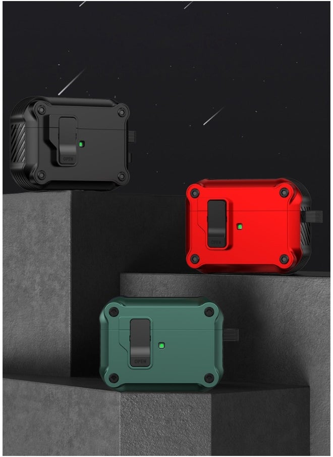 Generic - Fashion Creative Lock Protective Case Cover for Apple AirPods Pro for Men Women - Image 1