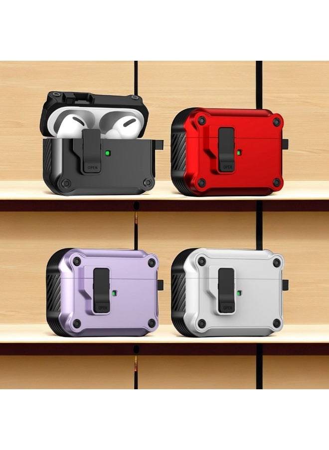 Generic - Fashion Creative Lock Protective Case Cover for Apple AirPods Pro for Men Women - Image 1