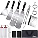 Anpro Griddle Accessories Set Tools, 15 PCS Flat Top Grill Accessories with Spatulas & Scraper, Griddle Kit Utensils - Image 2