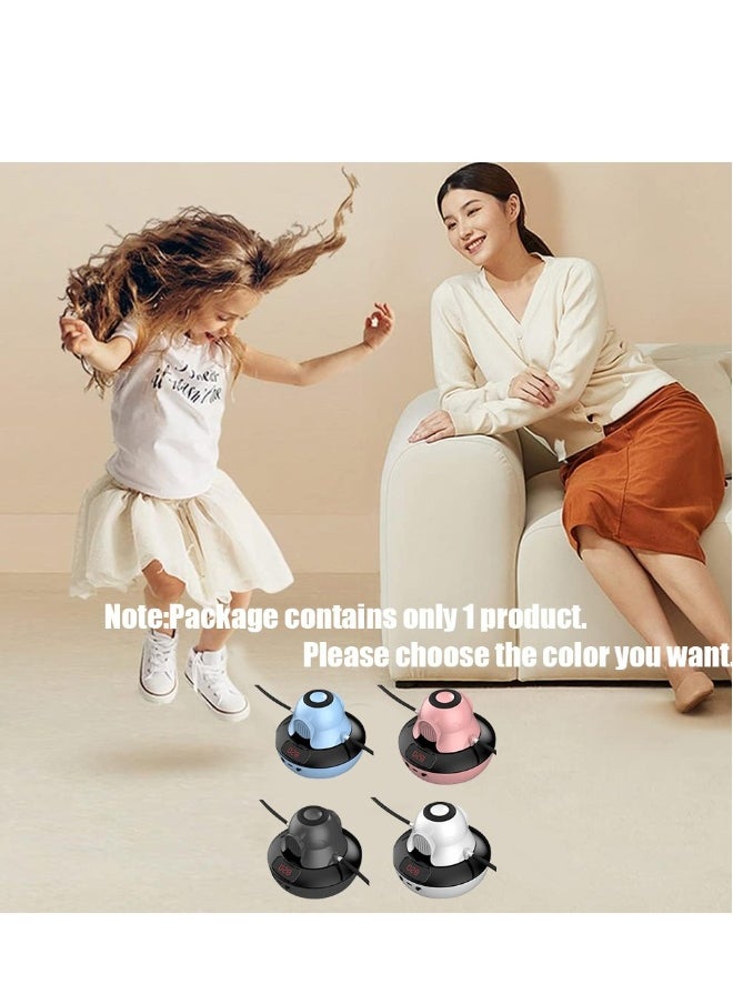 Generic - 1-Piece Smart Jump Rope Machine Electric Skipping Rope Machine with Remote Control, LED Counter, 1-10 Levels, Workout  Gym Rope for Families, Gyms, Offices - Image 1