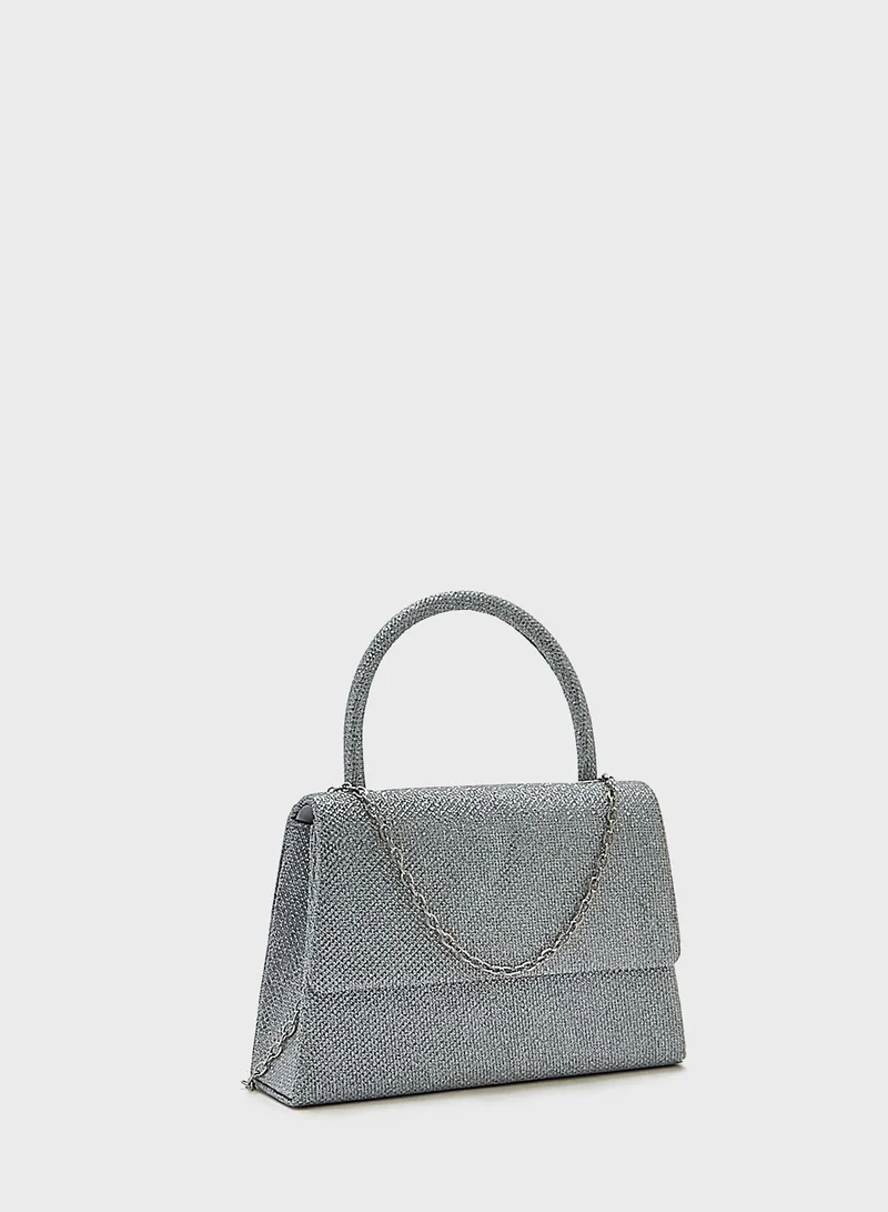 Ella Limited Edition Glittery Mini Satchel Clutch Bag