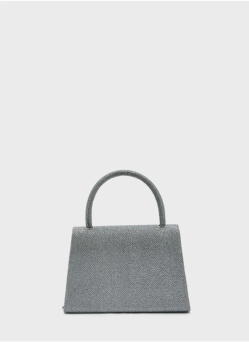 Ella Limited Edition Glittery Mini Satchel Clutch Bag