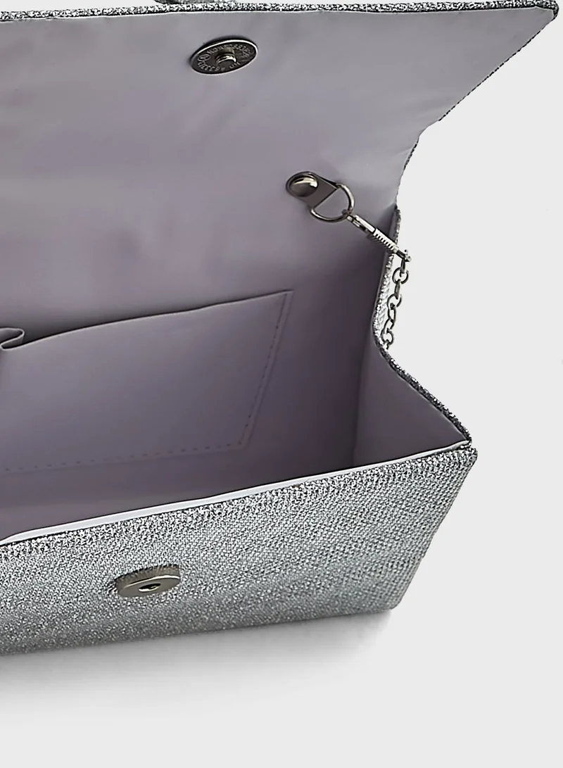Ella Limited Edition Glittery Mini Satchel Clutch Bag
