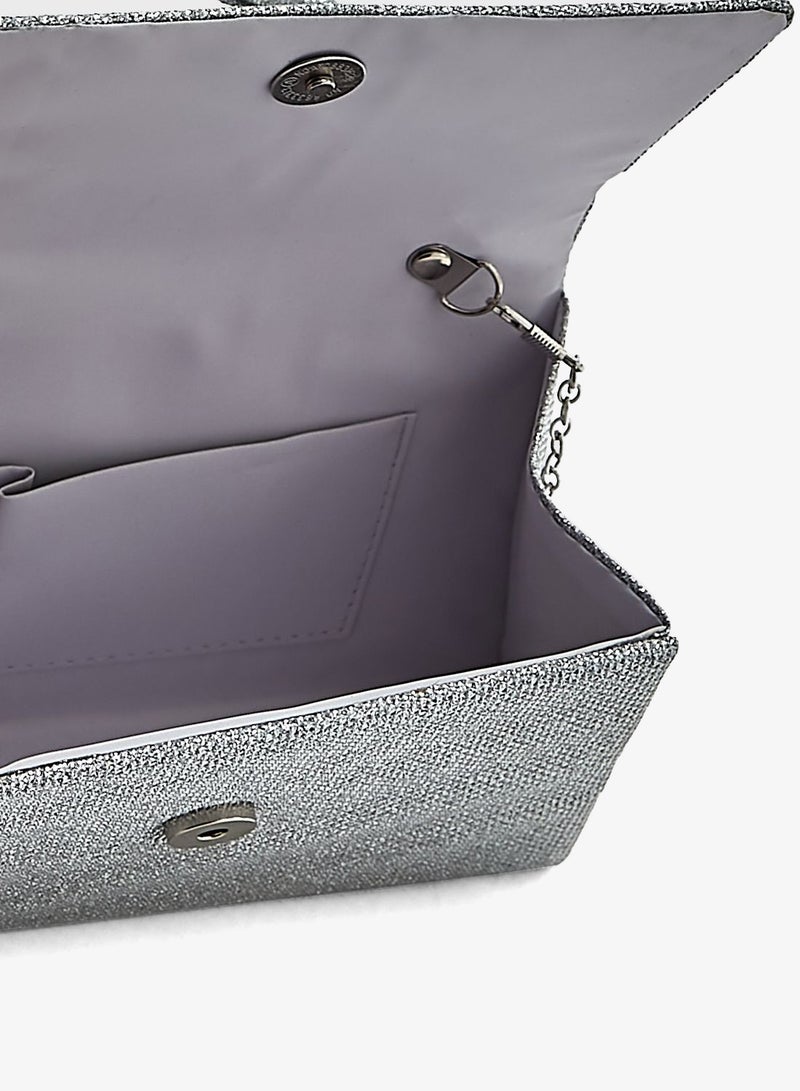 Ella Limited Edition Glittery Mini Satchel Clutch Bag - Image 5