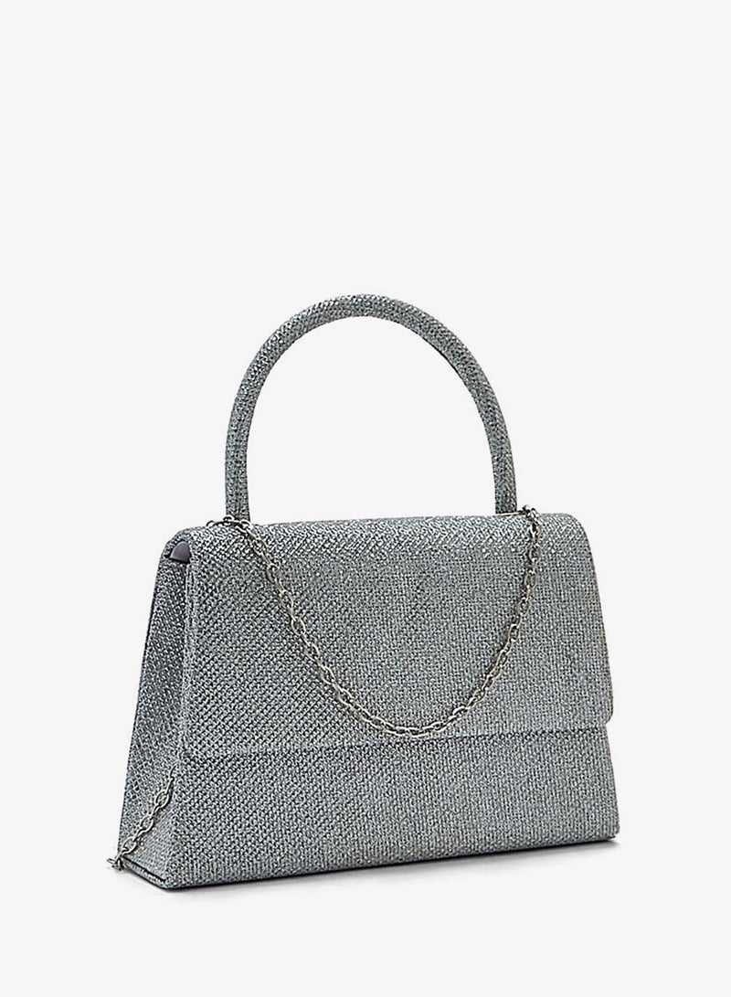 Ella Limited Edition Glittery Mini Satchel Clutch Bag - Image 3