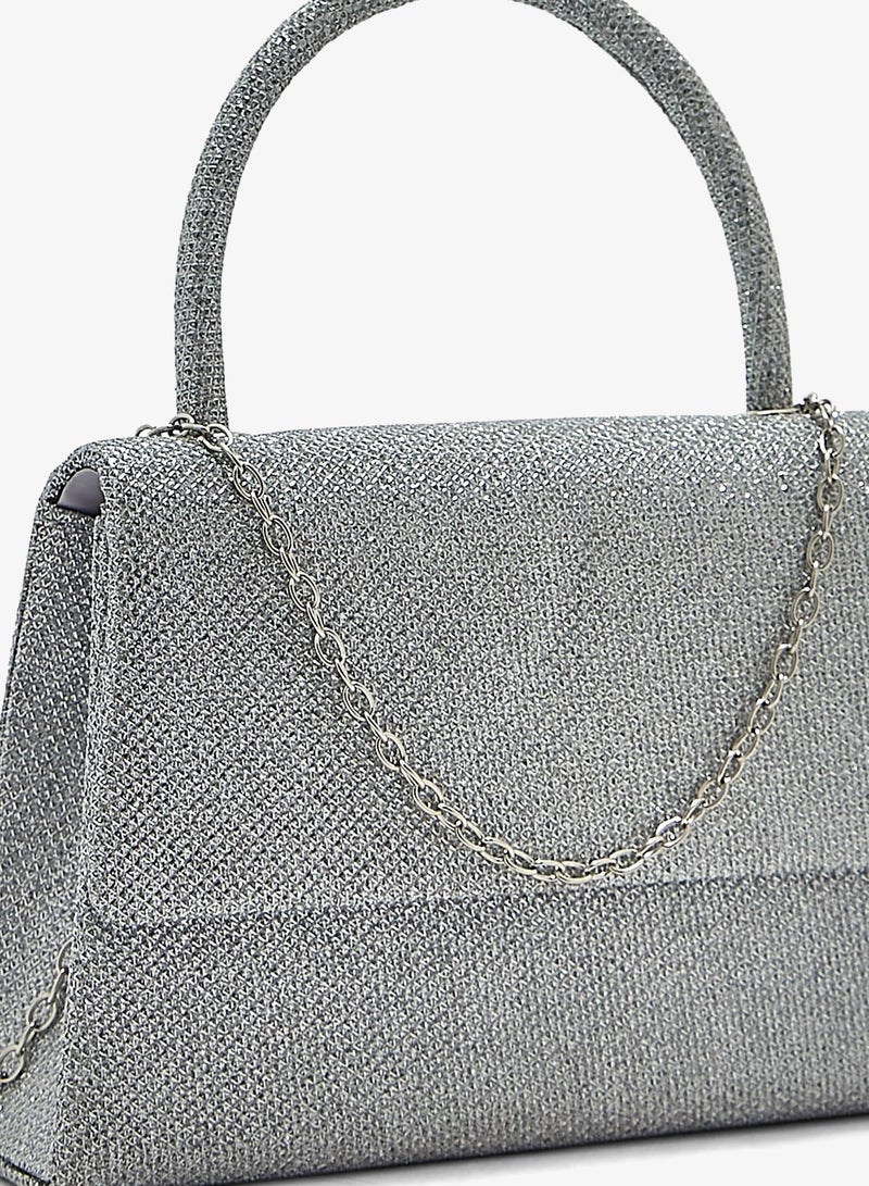 Ella Limited Edition Glittery Mini Satchel Clutch Bag - Image 4