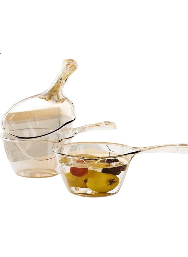 JD.com Jd Jingzao Water Ladle Kitchen Water Spoon Deepened Thickened Long-Handled Household Plastic Transparent With Scale Large Size - Image 1