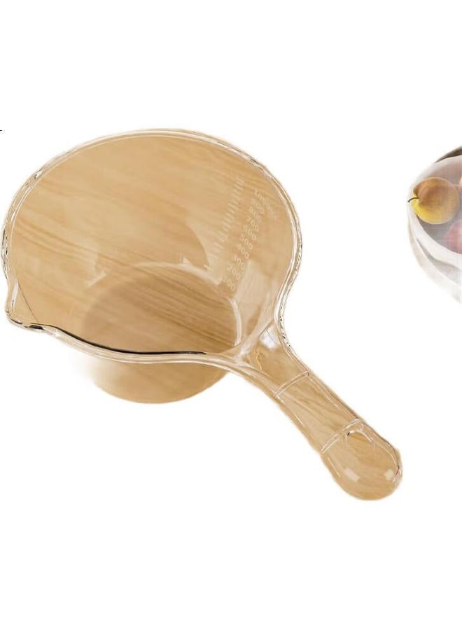 JD.com Jd Jingzao Water Ladle Kitchen Water Spoon Deepened Thickened Long-Handled Household Plastic Transparent With Scale Large Size - Image 2