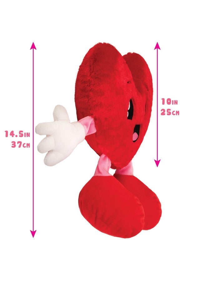 Scentco Sweetheart (Heart) - 10" Patented Gourmet Strawberry Scented Stuffed Plush - Valentines, Gifts For Kids, Gift Guide - Image 3