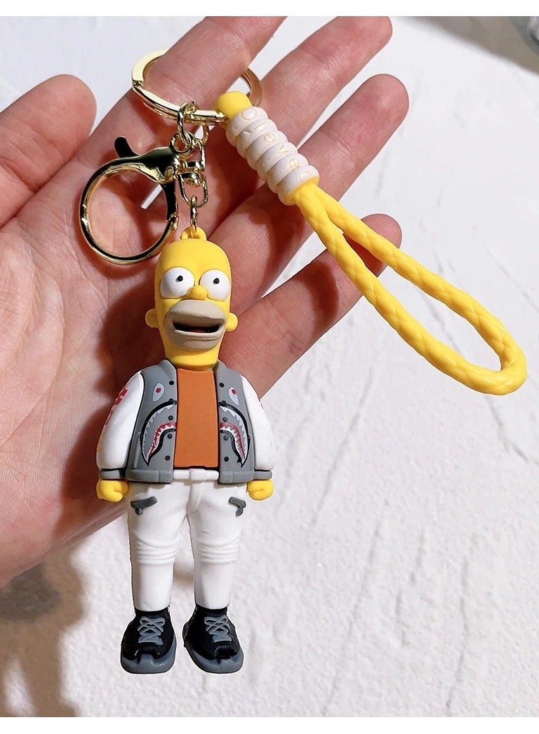 The Simpsons Family Keychain
