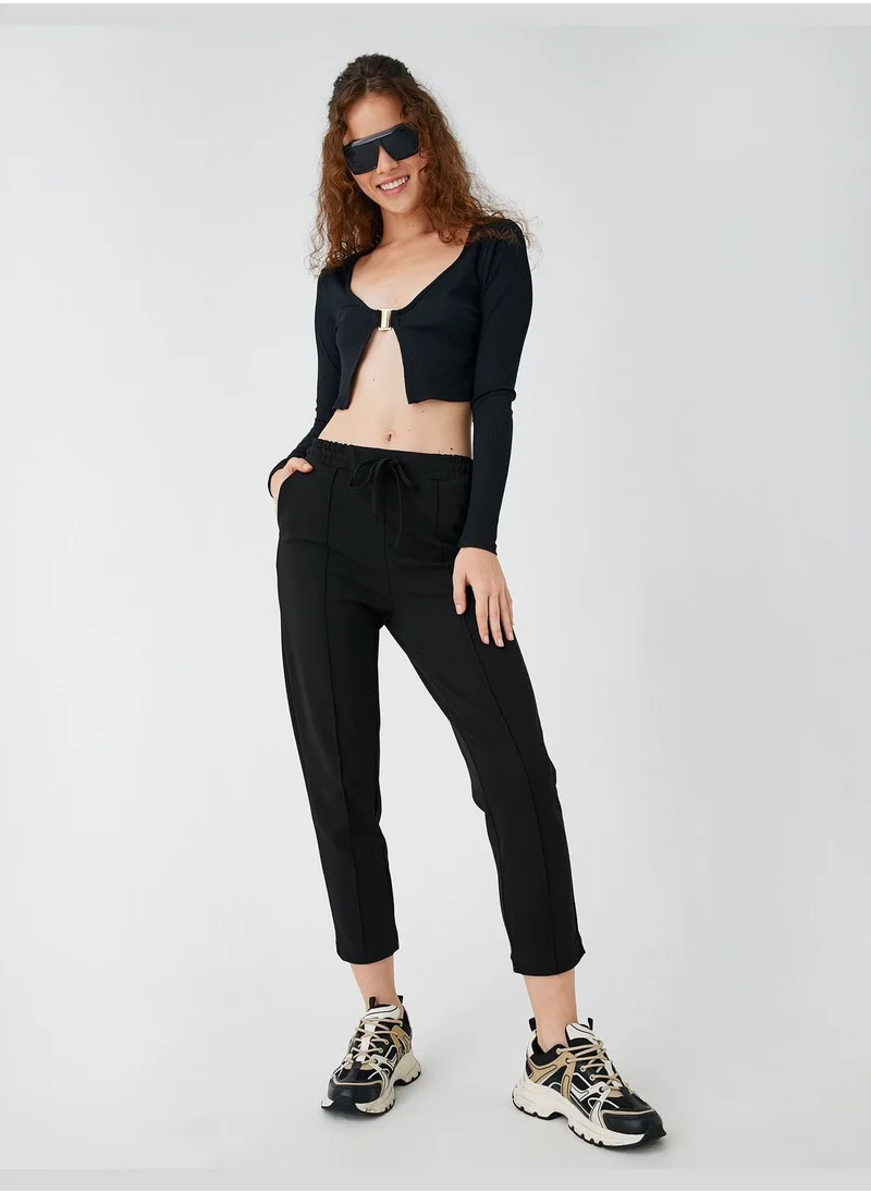 كوتون Carrot Trousers Elastic Waist