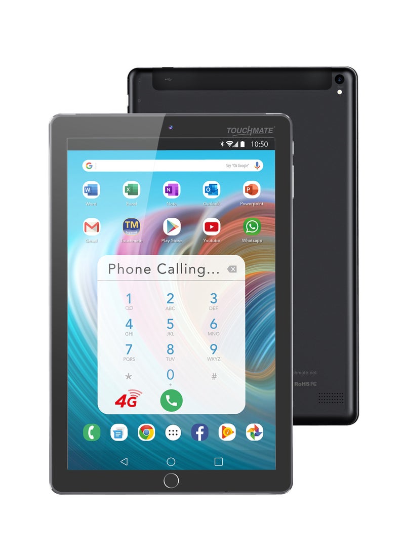 TOUCHMATE - TOUCHMATE 10.1 inch 4G Calling Quad Core Tablet with MS Office - Image 1