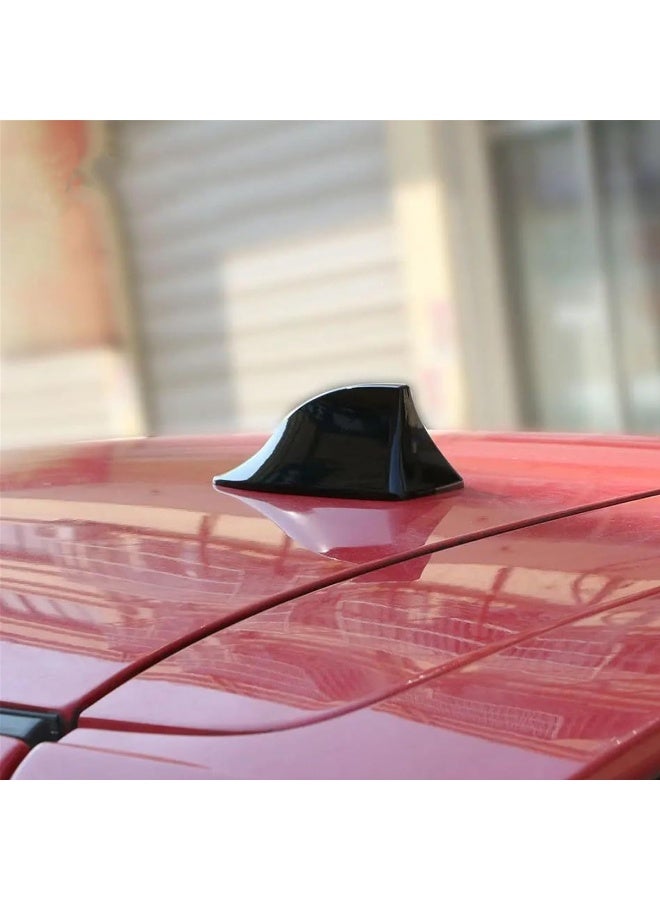 Universal Gloss Black Shark Fin Car Antenna Replacement for Honda, Toyota, BMW, VW, Buick - Enhanced Signal & Aerodynamic Look. - Image 4