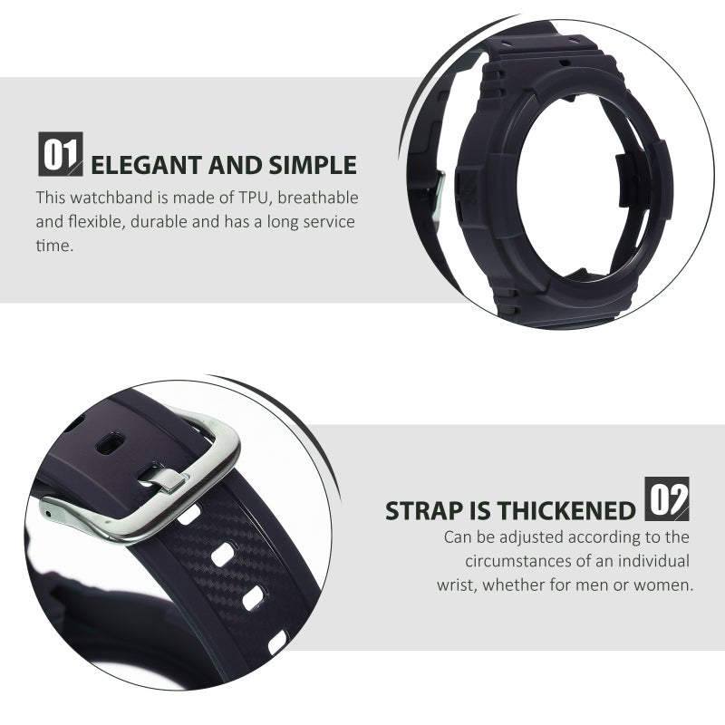 2pcs Sports Replacement Band Compatible with Galaxy Watch 4 40mm - Image 5