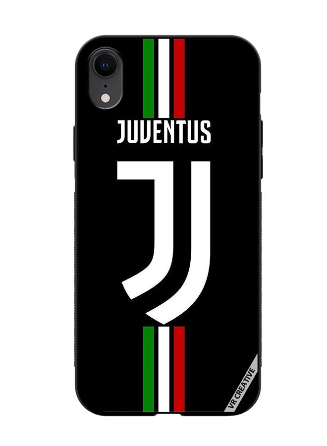 VR CREATIVE Protective Case Cover For Apple iPhone XR Juventus Design Multicolour - Image 1