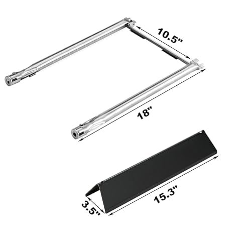 Grillflame Spirit E-210 7635 Flavorizer Bars 69785 Burner Grill Replacement Parts for Weber Spirit and Spirit II 200 Series E-210 S-210 E-220 S-220 ii E-210 II S-210 II E-220 II S-220 Spirit 2 GS4 Grill Parts - Image 2