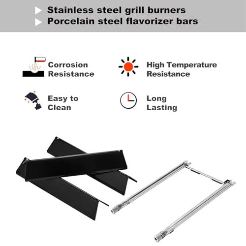 Grillflame Spirit E-210 7635 Flavorizer Bars 69785 Burner Grill Replacement Parts for Weber Spirit and Spirit II 200 Series E-210 S-210 E-220 S-220 ii E-210 II S-210 II E-220 II S-220 Spirit 2 GS4 Grill Parts - Image 5