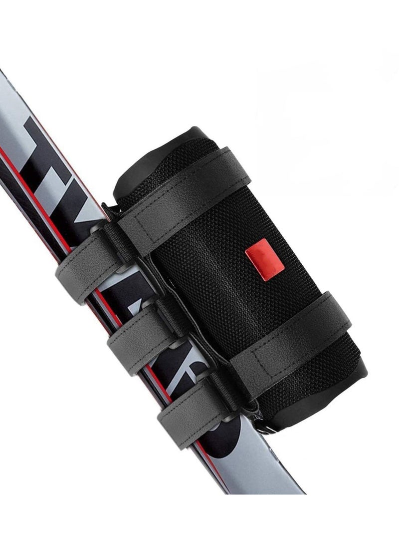 Excefore Portable Bike Speaker Mount, Adjustable Speaker Strap, Bottle Holder for Bike, Universal Bicycle Handlebar Soundbar Holder, Fits Golf Cart Bike or Boat Railing/Cross bar/Frame - Image 1