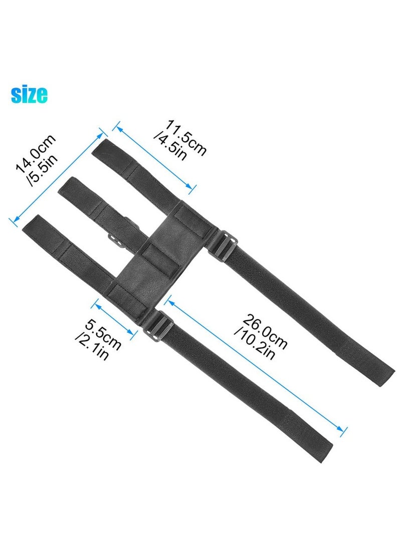 Excefore Portable Bike Speaker Mount, Adjustable Speaker Strap, Bottle Holder for Bike, Universal Bicycle Handlebar Soundbar Holder, Fits Golf Cart Bike or Boat Railing/Cross bar/Frame - Image 2