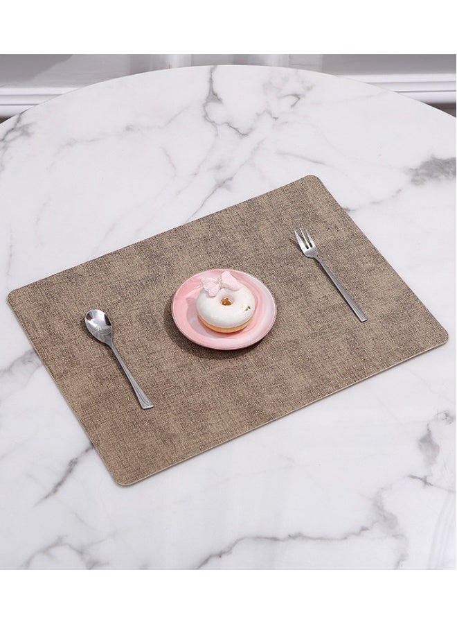 Beauenty Simple style leather waterproof heat insulation pad