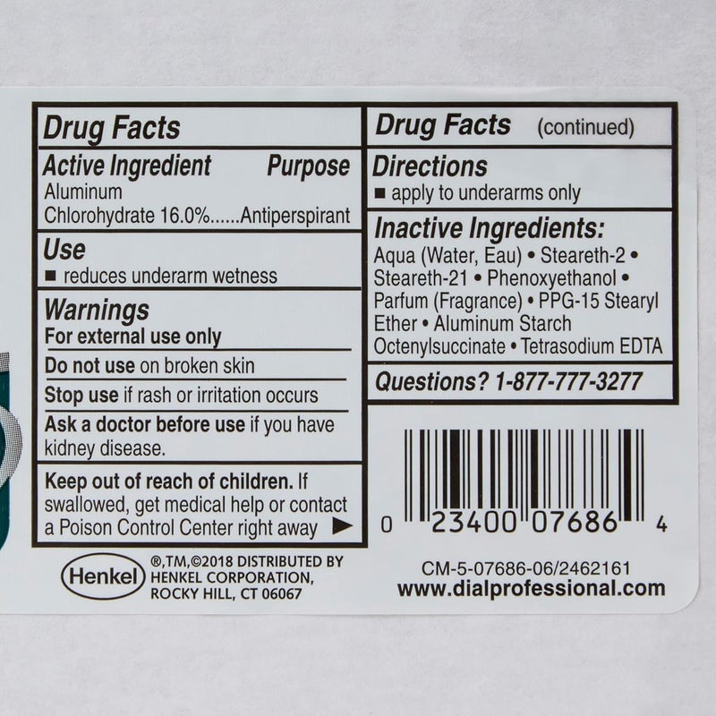 Dial Lagasse Antiperspirant Deodorant Roll-On, Scented, 1.5 oz - 24 Hour Protection - Image 2