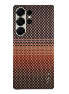 PITAKA S25 Ultra Case, 6.8 Inch, Compatible with MagSafe, Slim & Light Samsung Galaxy S25 Ultra Case, 1500D Aramid Fiber Made [MagEZ Case 4 - Sunset]  - Image 1