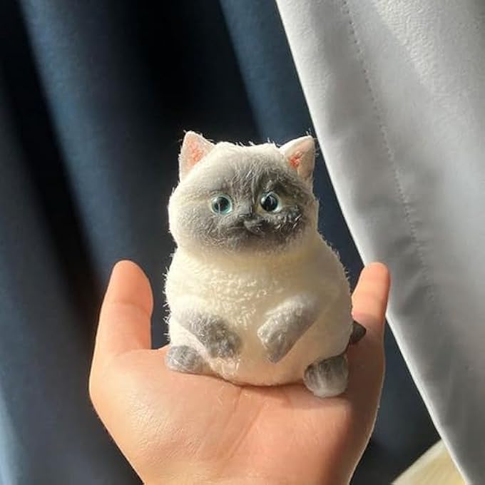 Fejytor Big Taba Squishy Cat, Handmade Large Cat Taba Toys, Stress Relief, Funny, Cute Soft cat Squishy Stress Toy Gifts.(X) - Image 4
