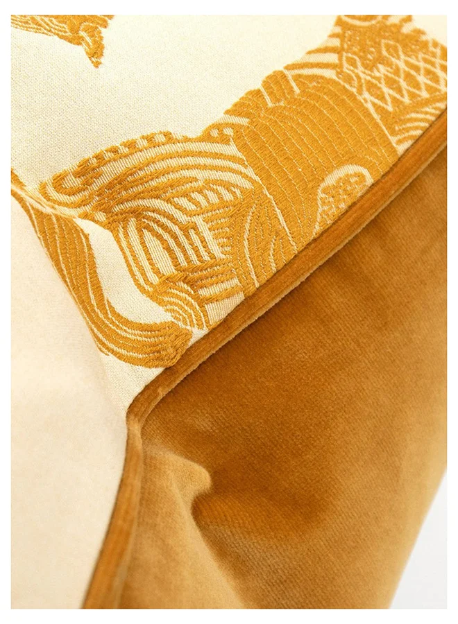 KNOT HOME Cushion (Cover Only) Arie Bundle Pillow Knot Home Cover Case for Modern Sofa Contemporary Living Room Bedroom and Office Soft Filling Washable