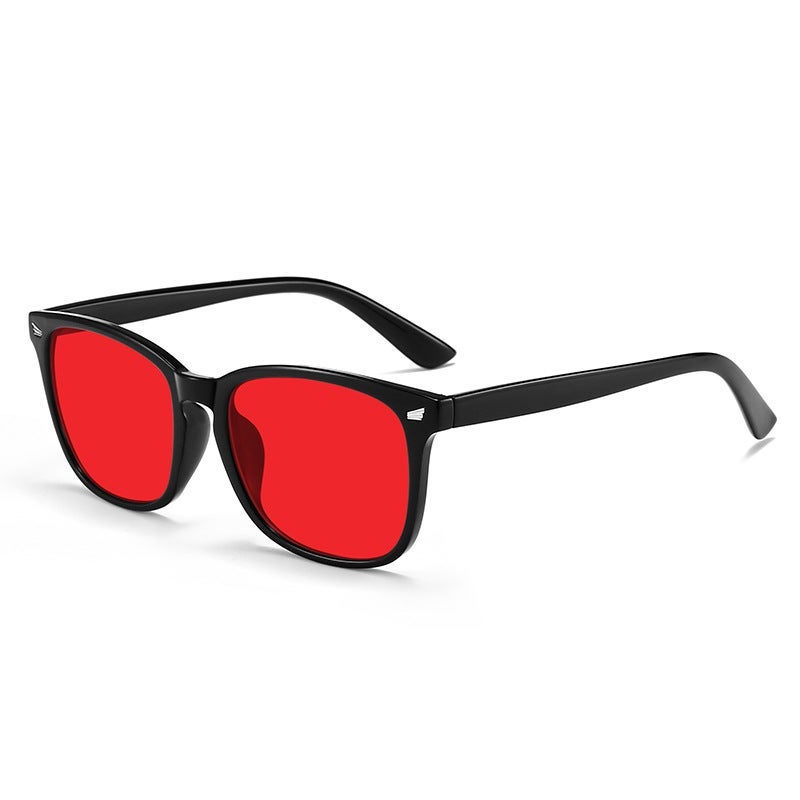 Anti-Blue Light Sleep Glasses – Quadrilateral Full Frame for Adults - Image 1
