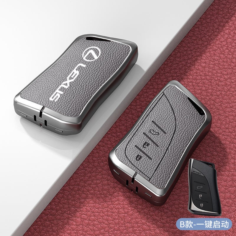 LEXUS Luxury Zinc Alloy Key Case for Lexus Models - Compatible with ES200, ES300H, RX300, RX350H, NX260, and more - Image 1