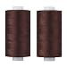 Simthread All Purpose Thread Polyester 400Y Brown - Image 2