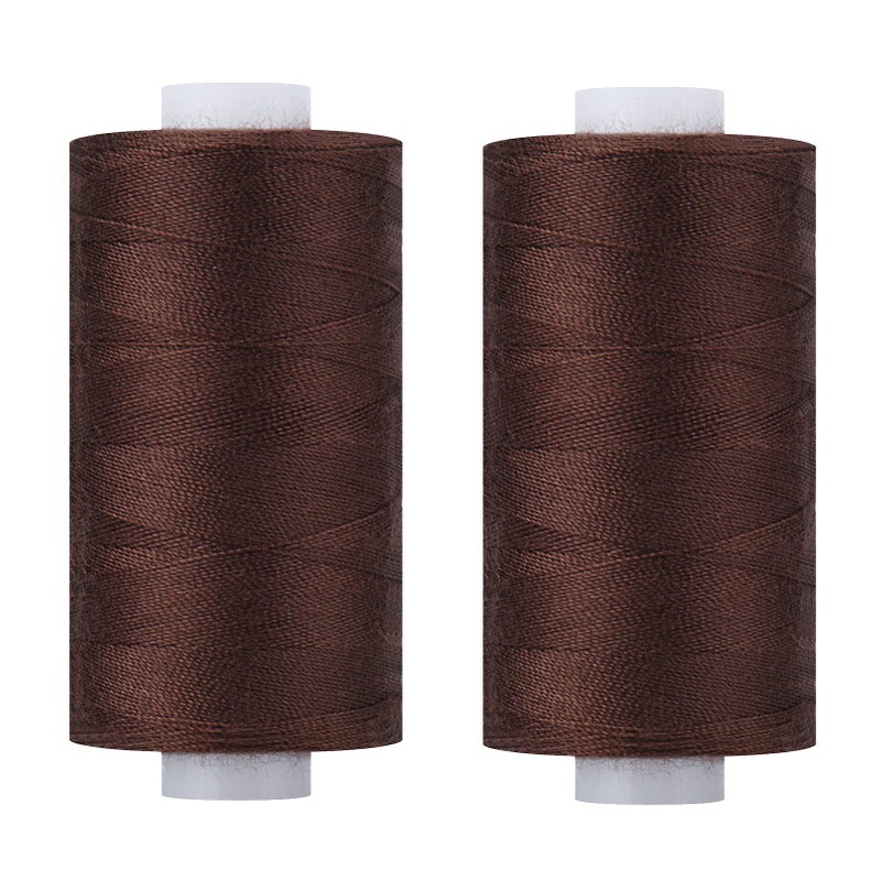 Simthread All Purpose Thread Polyester 400Y Brown - Image 3