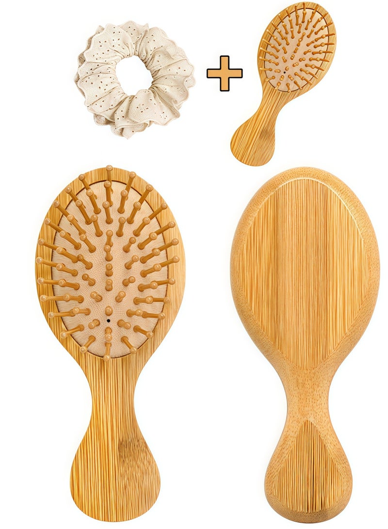 Loquat High quality hair comb 14x5x3 cm, wooden hair comb, natural bamboo comb, smooth hair comb, massage, no damage to scalp, no damage to hair, suitable for combing hair, hair care, smooth hair, reduce f - Image 1