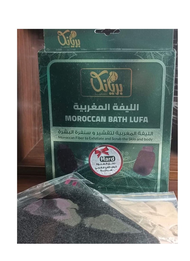 ماركة غير محددة - ليفة مغربية + كيس طمي مغربي هدية - Image 1