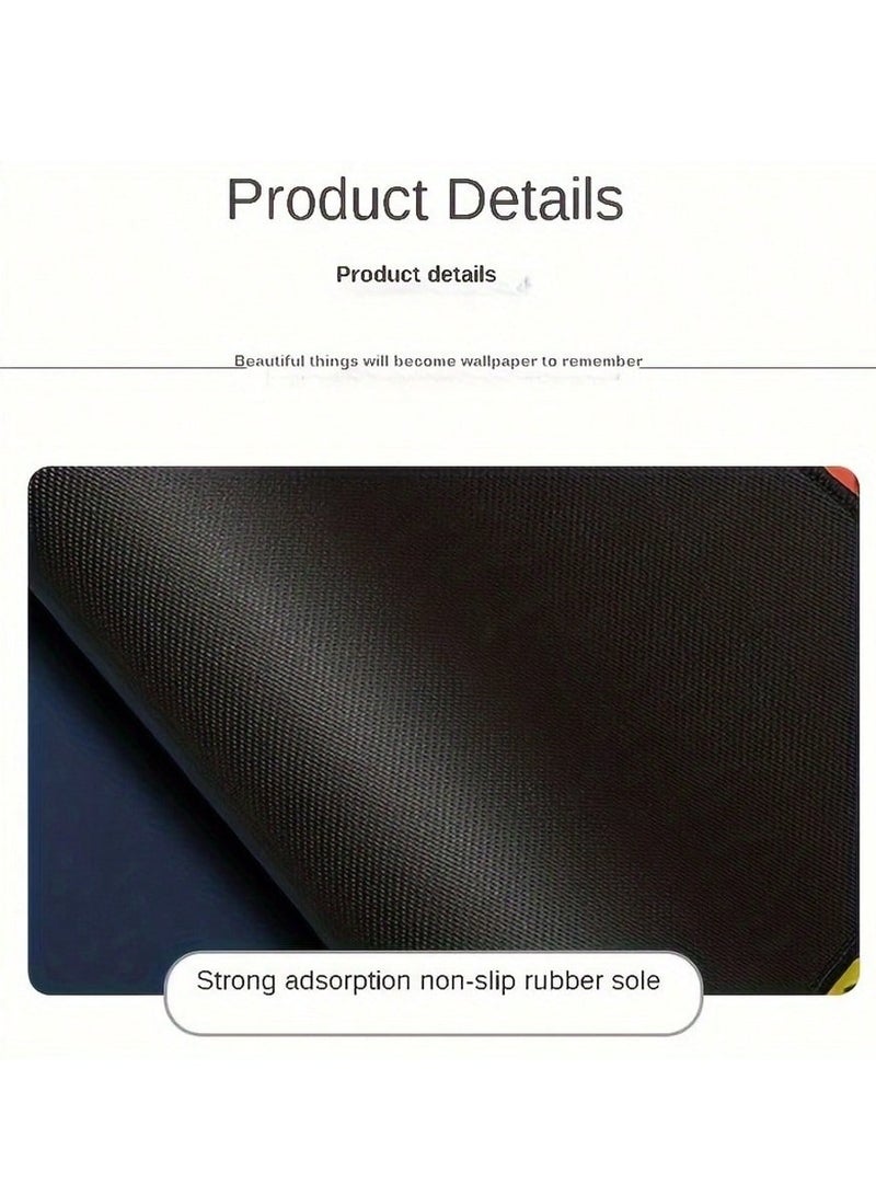 Gaming Mouse Pad with Modern Black & White Marble Design – 40 × 80 CM - Image 4