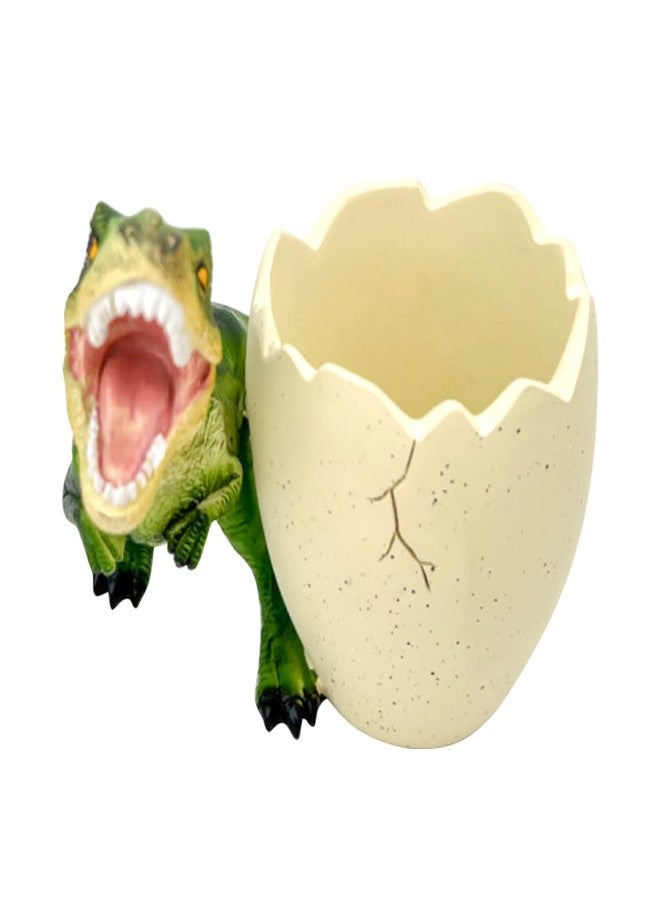FlidRunest Dinosaur Kids Toothbrush Holders for Bathrooms - Cute Dino Tooth Brush Holder - Easy to Clean Toothbrush and Toothpaste Holder - Toothbrush Holder Toothbrush Organizer-Green - Image 4