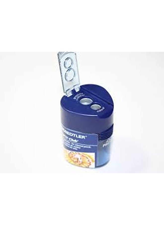 STAEDTLER Double Hole Tub Sharpener Blue  - Image 3
