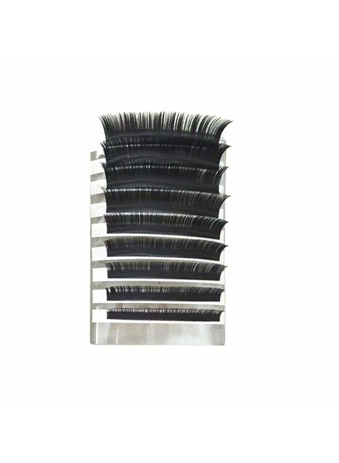 HONBAY Arc Eyelash Extensions Tray Crystal Glass False Lashes Pallet Holder, 3.1x2x0.5inch - Image 3