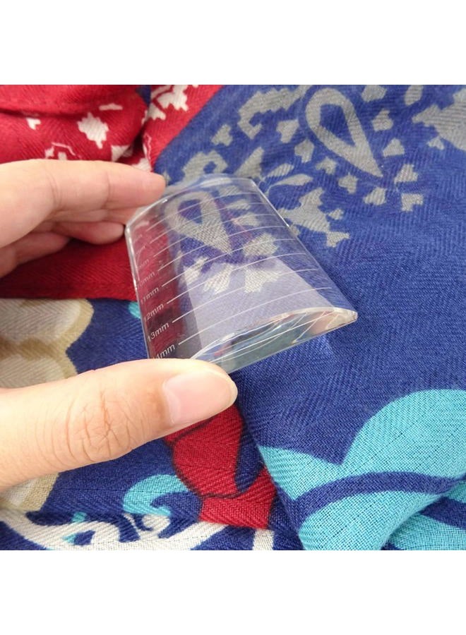 HONBAY Arc Eyelash Extensions Tray Crystal Glass False Lashes Pallet Holder, 3.1x2x0.5inch - Image 4