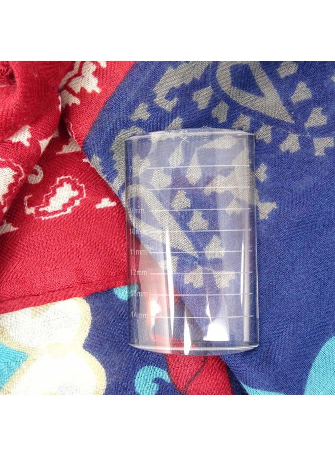 HONBAY Arc Eyelash Extensions Tray Crystal Glass False Lashes Pallet Holder, 3.1x2x0.5inch - Image 5