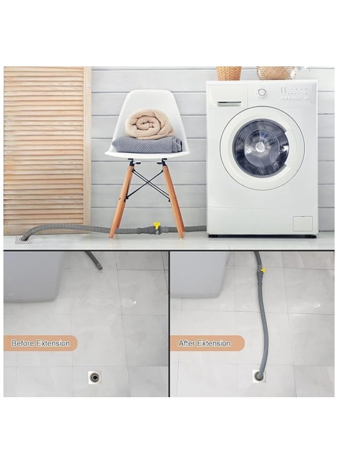 NOVEX Novex Universal Washing Machine Dishwasher Drain Extension Water Pipe Outlet Hose, 2M  - Image 5