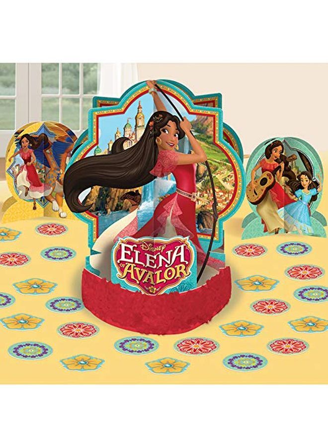 Amscan Disney Elena Table Decorating Kit | Disney Elena Of Avalor Collections 1 Pack Multicolor | Party Accessory - Image 2