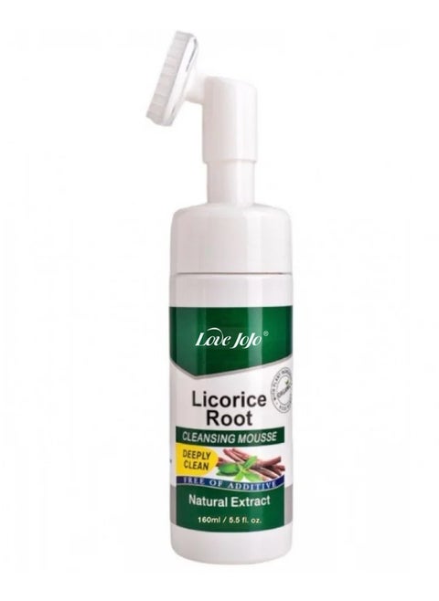 Licorice root foam cleansing natural extract 160ml