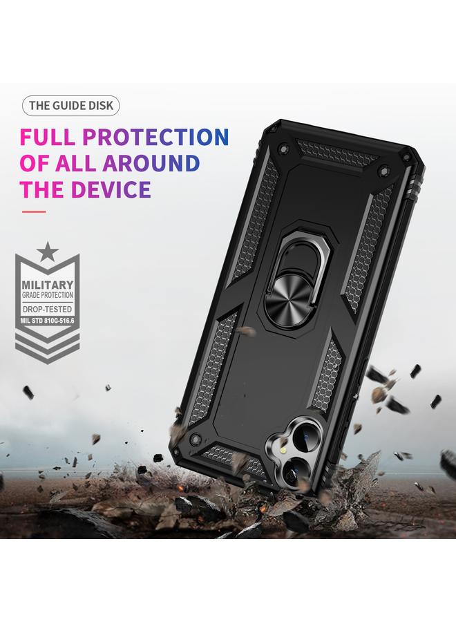 اس-توب جراب لهاتف Samsung Galaxy A05 مقاوم للصدمات مصنوع من مادة TPU + PC مع حامل - Image 4