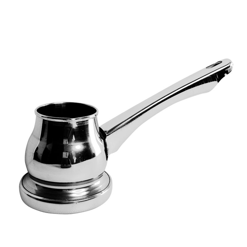 Smile House - Stainless Steel Turkish Coffee Pot - Stainless Steel Handle (Size 4-250ml) - Image 1