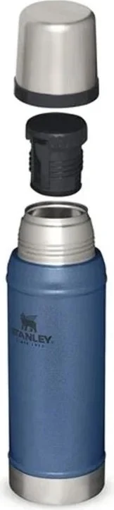 Stanley Classic Vacuum Stainless Steel Thermos 0.75 LT Dark Blue