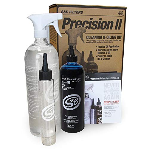 S & B S&B Filters 88-0009 Precision II Cleaning & Oil Kit (Blue Oil) - Image 1