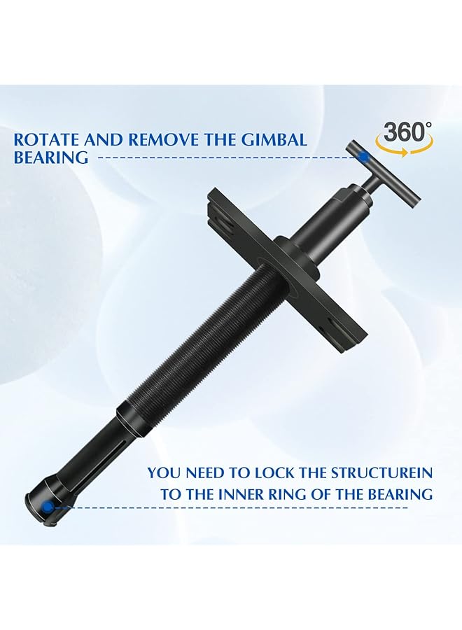 Binazon Gimbal Bearing Puller Remover Tool Fit Mercruiser Alpha, Alpha 1, Mr, Bravo, Omc -Engine Alignment Special Tool For Heavy Duty Bearing Pulle - Image 5