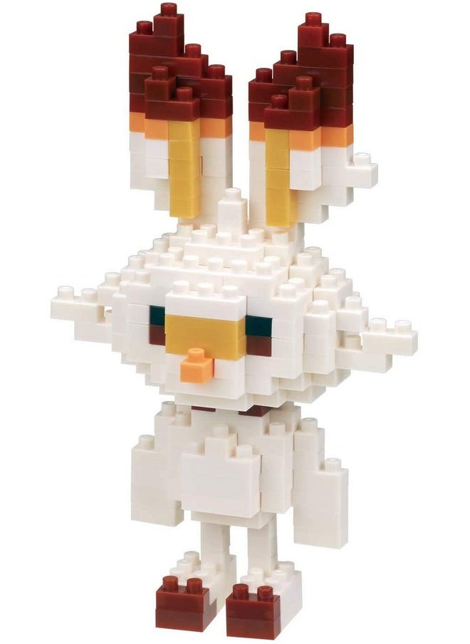 Nanoblock Nanoblock - 3 Set Bundle - Grookey, Scorbunny and Sobble (Sarunori, Hibanny and Messon in Japan) - Adjustable Pokemon Characters (Japan Import)  - Image 2